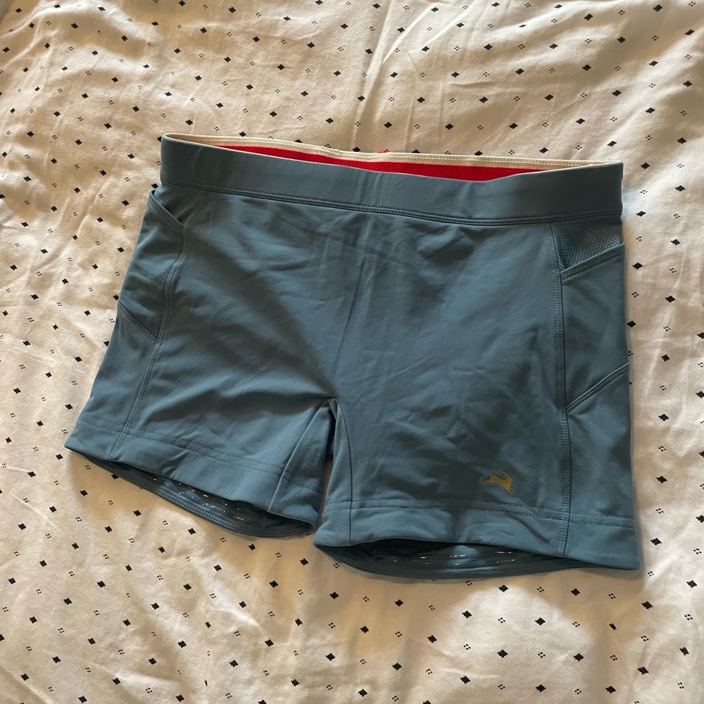 Tracksmith Lane Five Shorts in Sea